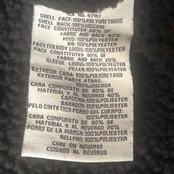 NWT Levi’s black men’s motorcycle faux leather jacket hoodie - Picture 5 of 7